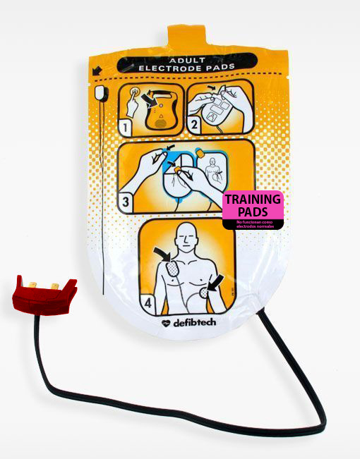 Kit electrodos o Pads Entrenamiento Defibtech Kit electrodos o Pads Entrenamiento Defibtech